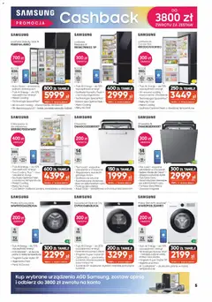 Pogląd oferty "Max elektro gazetka" - ważna od 02.07.2026 | Strona: 5 | Produkty: Lodówka, Pralka, Suszarka, Sztućce