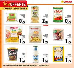 Anteprima del volantino Conad volantino Più Offerte valido a partire dal 21/10/2026