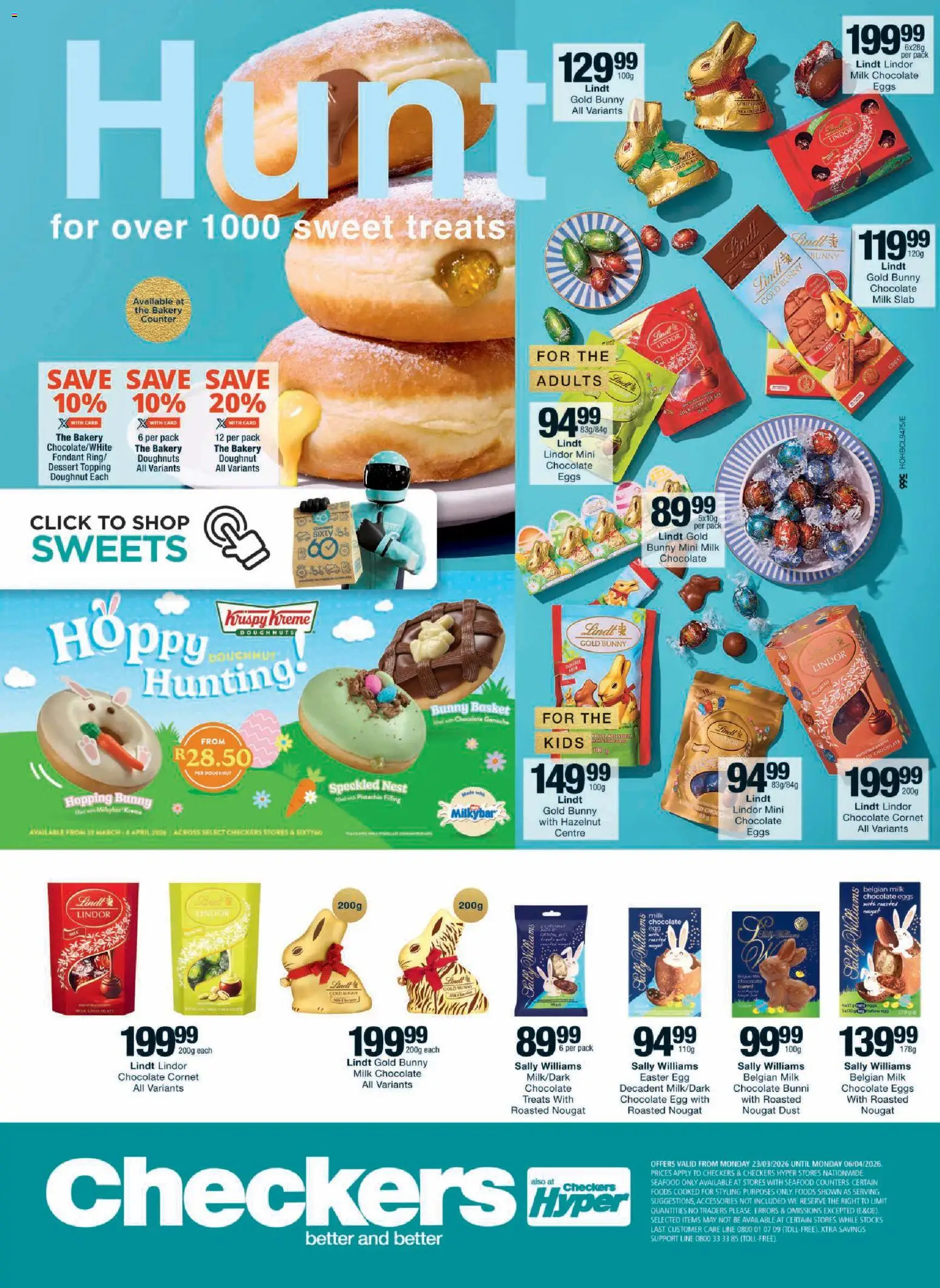 Checkers Easter Feasting Catalogue (23/03/2026 - 06/04/2026) → Catalogue