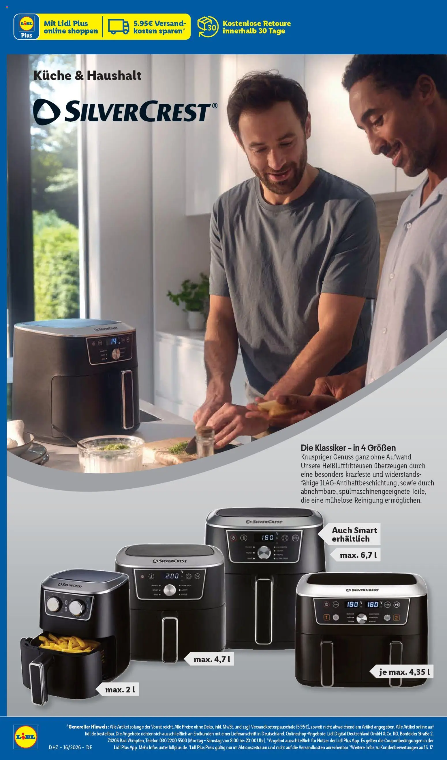 Lidl Prospekt – gültig ab 13.04.2026 | Seite: 34 | Produkte: Bad, Küche, Telefon