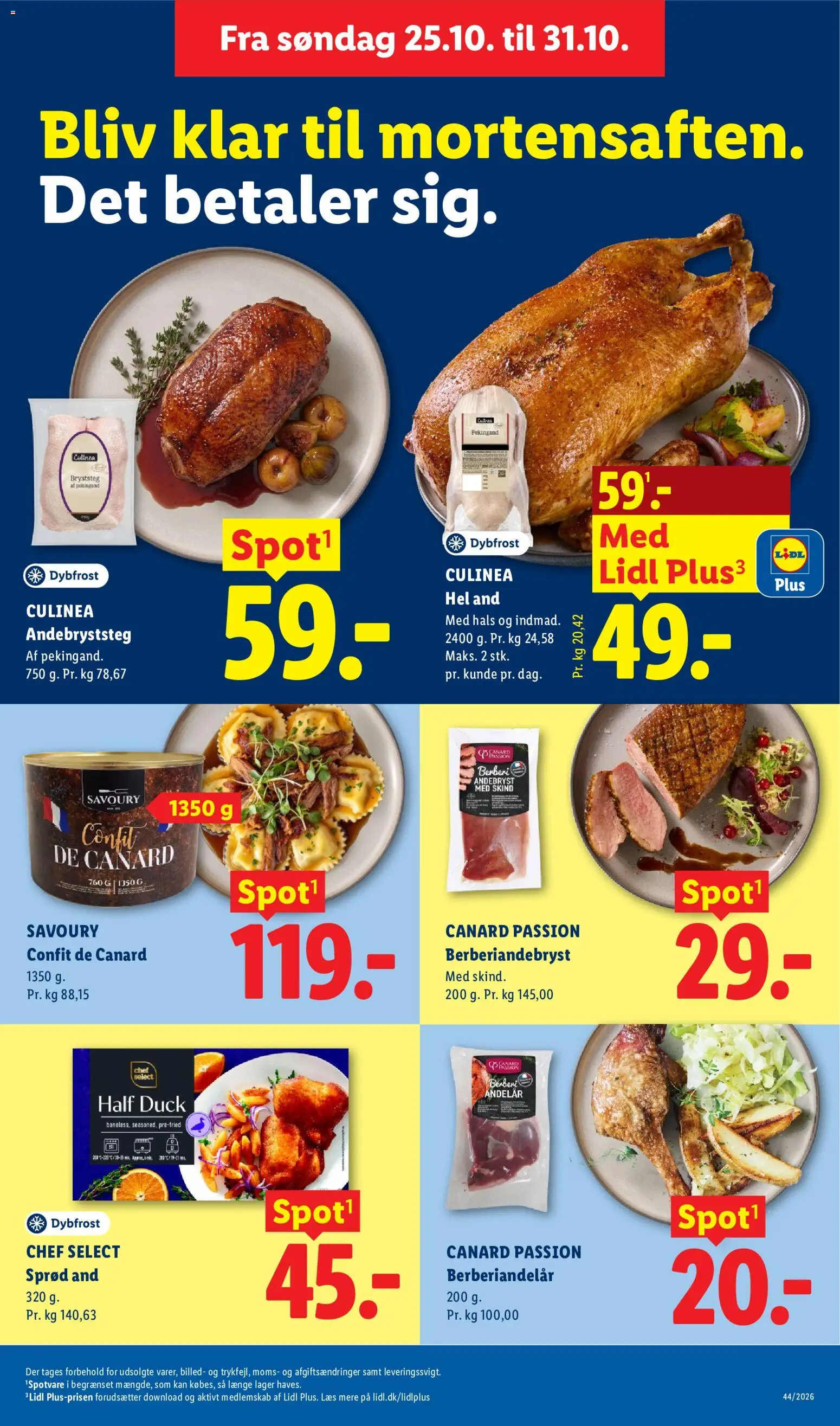 Lidl tilbudsavis – gyldig fra 25/10/2026 | Side: 15 | Produkter: Pekingand, Søm