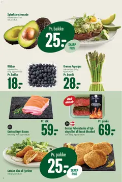 Min Købmand - Tilbudsavis uge 39 gyldig fra 18/09/2026 | Side: 2 | Produkter: Oksekød, Avocado, Bacon, Asparges