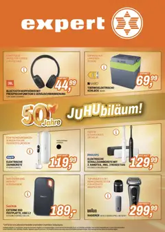 Expert Prospekt aktuell ab 25.05.2026 gültig | Seite: 14 | Produkte: USB, Rasierer, Zahnbürste