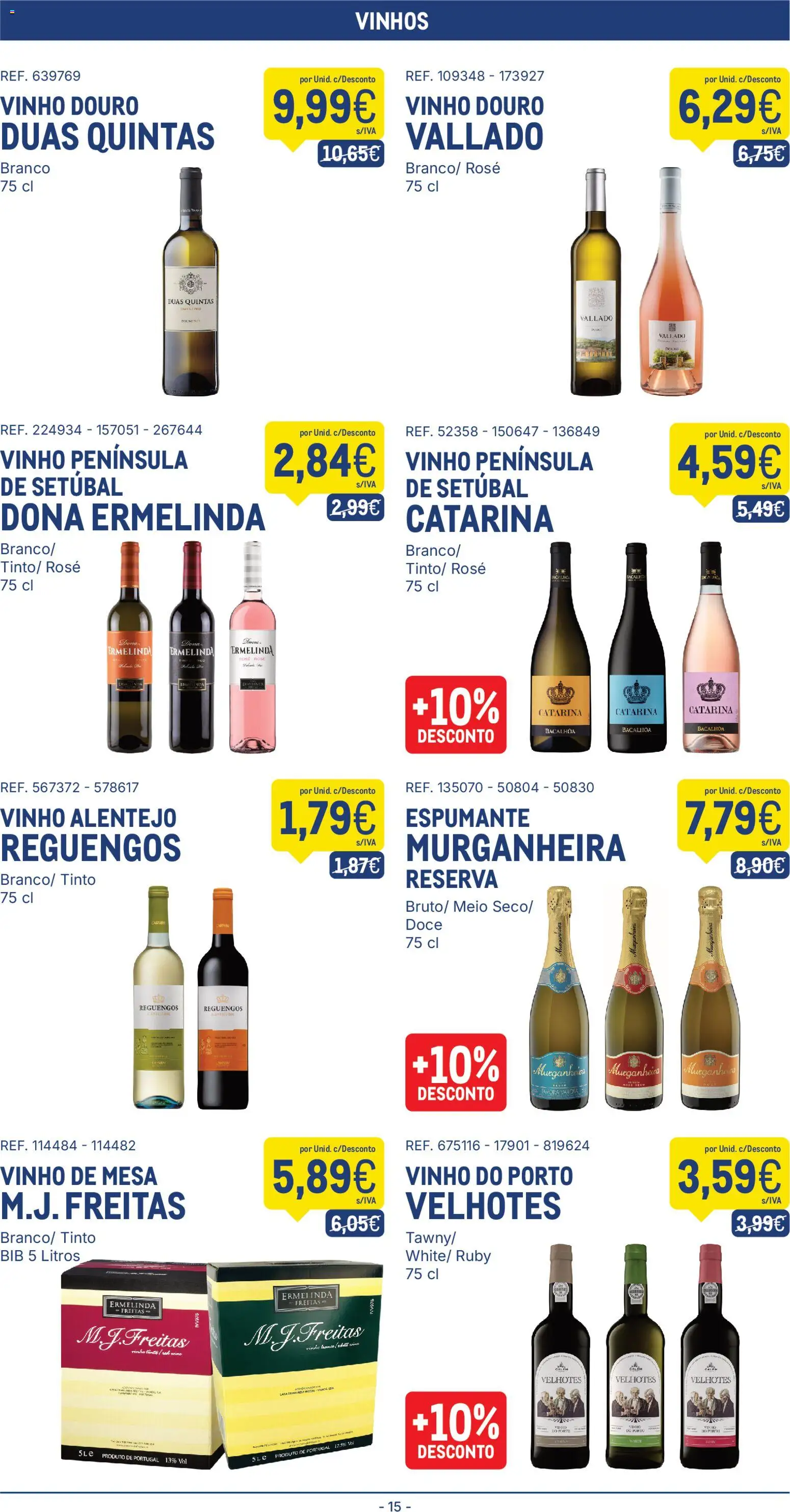 Makro folheto │ válido de 23/06/2026 | Página: 15 | Produtos: Espumante, Mesa, Vinho, Vinho tinto