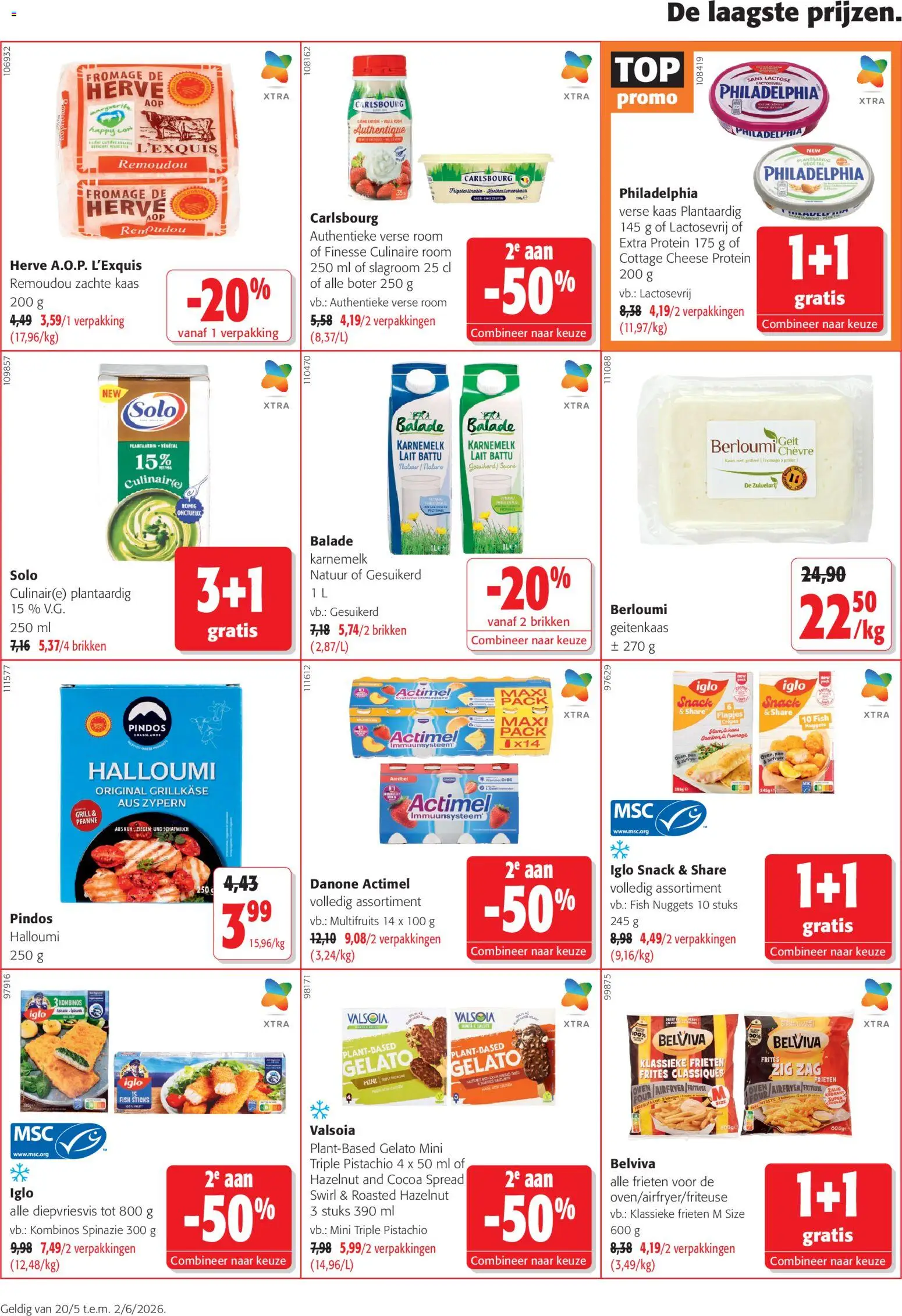 {H1} | Pagina: 12 | Producten: Gelato, Karnemelk, Grill, Kaas