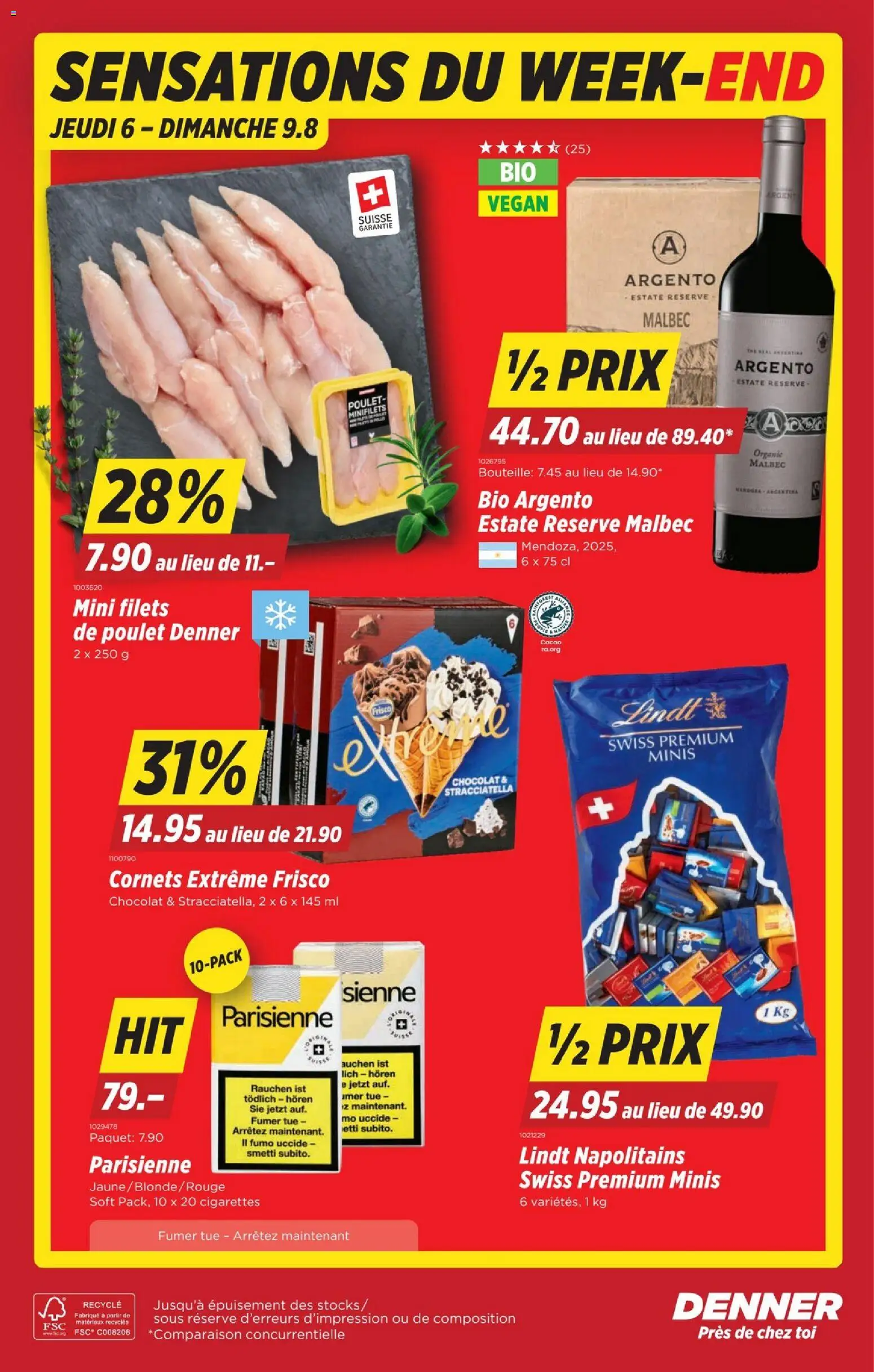 Denner aktionen FR – gültig ab 06.08.2026 | Seite: 20 | Produkte: Rouge