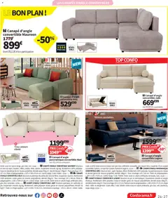 Conforama - Prévisualisation de Conforama catalogue valide à partir de 09.06.2026 | Page: 27 | Produits: Mousse, Suspension, Canapé, Fauteuil