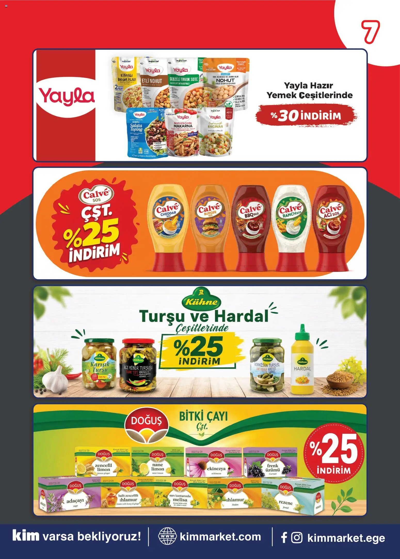 Kim Market Katalog - 19 Ekim 2026 tarihinden itibaren geçerlidir | Sayfa: 7 | Ürünler: Enginar, Makarna, Zencefil, Nane