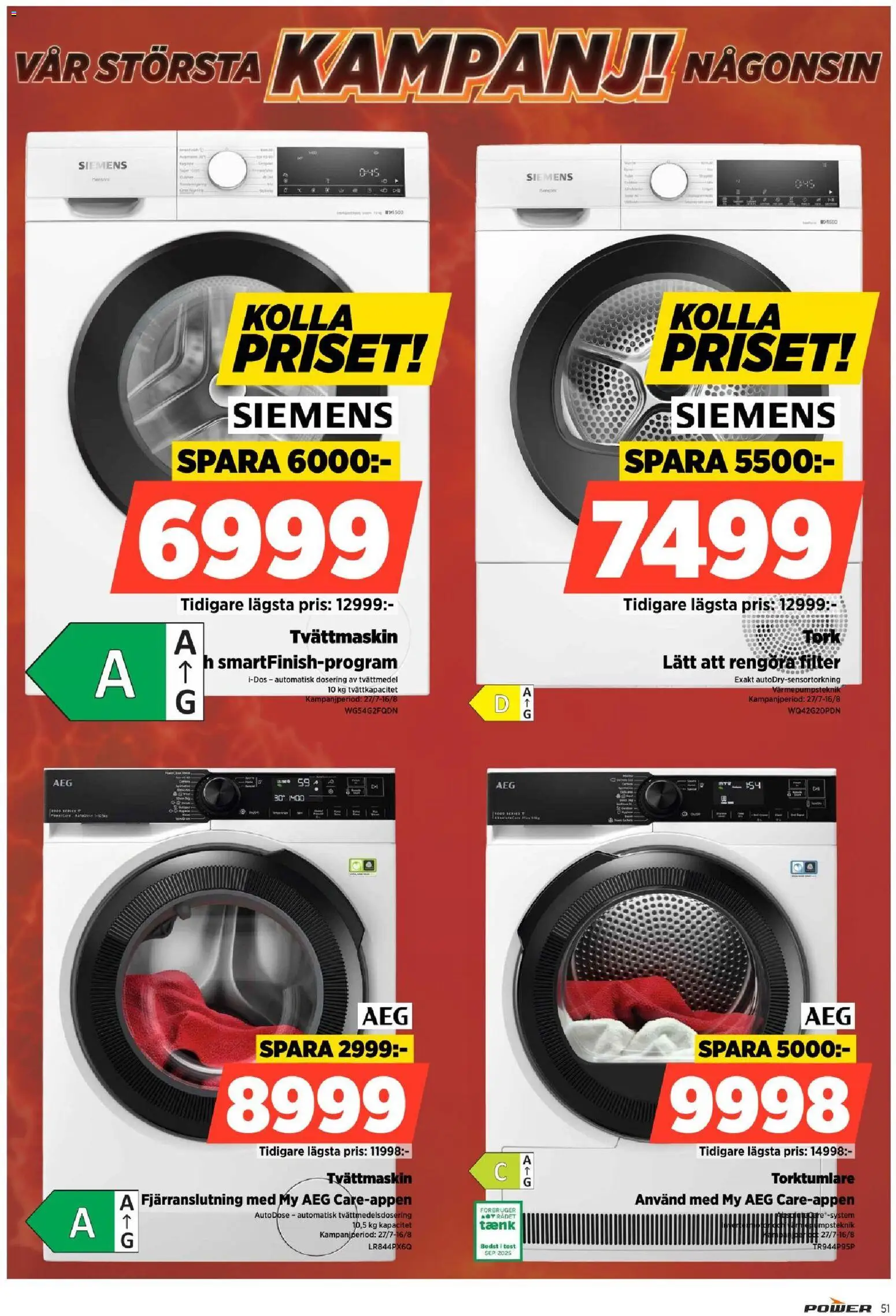 Power reklamblad aktuell från 03/08/2026 | Sida: 51