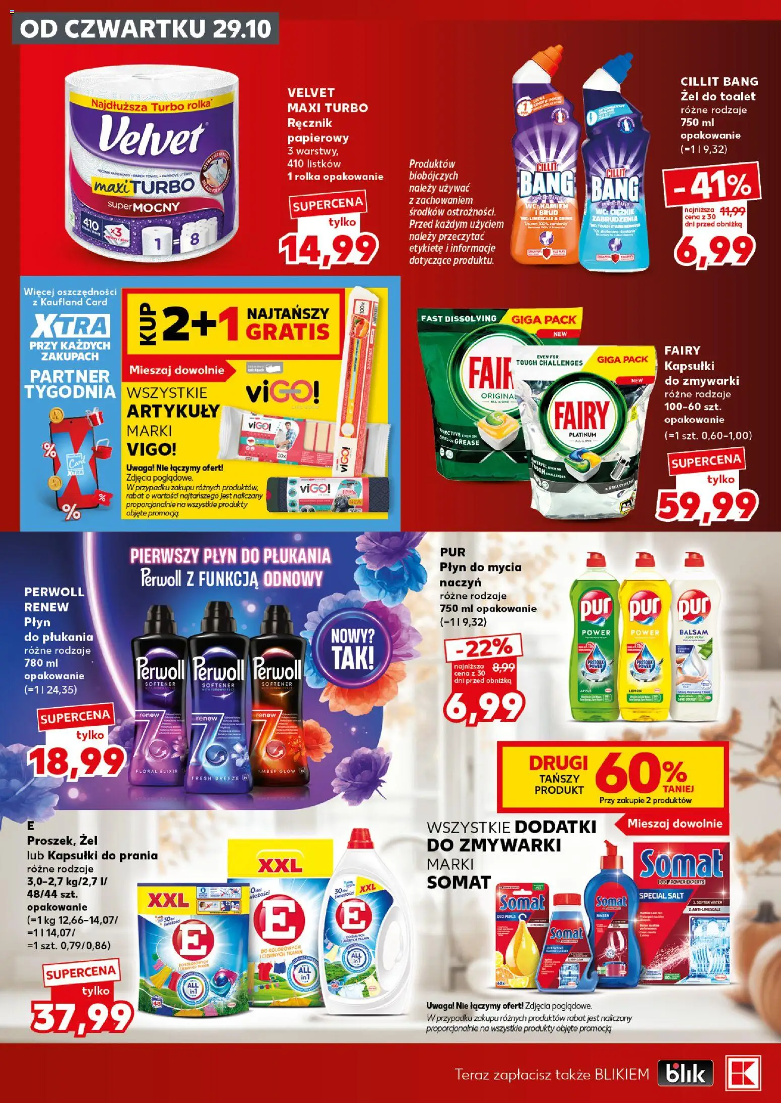 Kaufland Polsko leták - Mocny start od 02.11.2026 | Strana: 28 | Produkty: Apple, Perwoll, Velvet, Wc