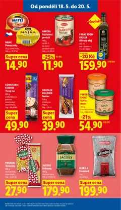 Náhled letáku JACOBS Krönung, 200 g, instantní káva od 18.05.2026 | Strana: 25