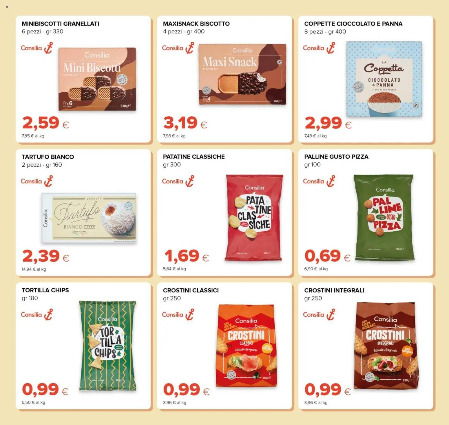 Volantino Tigre del 22.04.2026 | Pagina: 15 | Prodotti: Tartufo, Cioccolato, Pizza, Panna