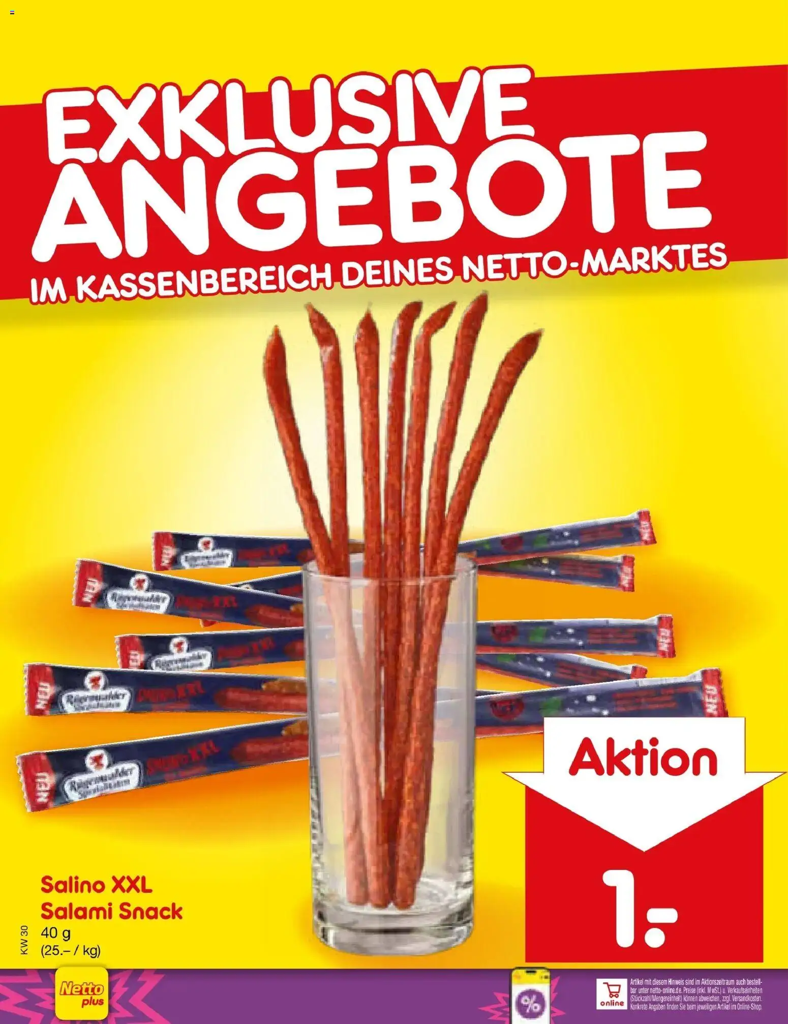 Netto Marken-Discount Prospekt Kruft – gültig ab 20.07.2026 | Seite: 14 | Produkte: Salami
