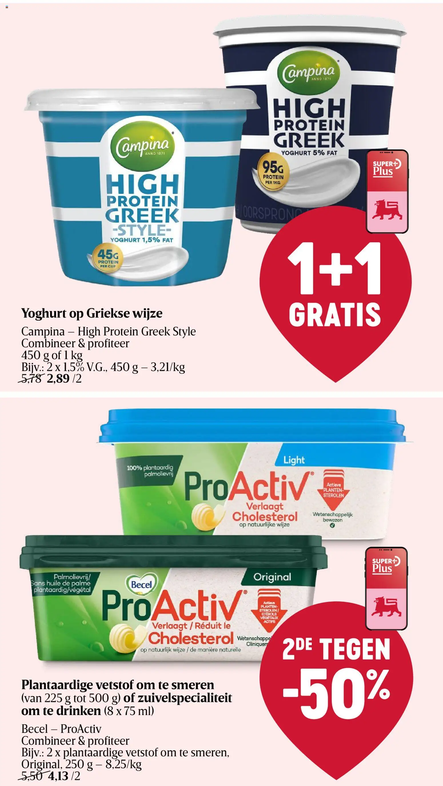 {H1} | Pagina: 13 | Producten: Margarine, Yoghurt