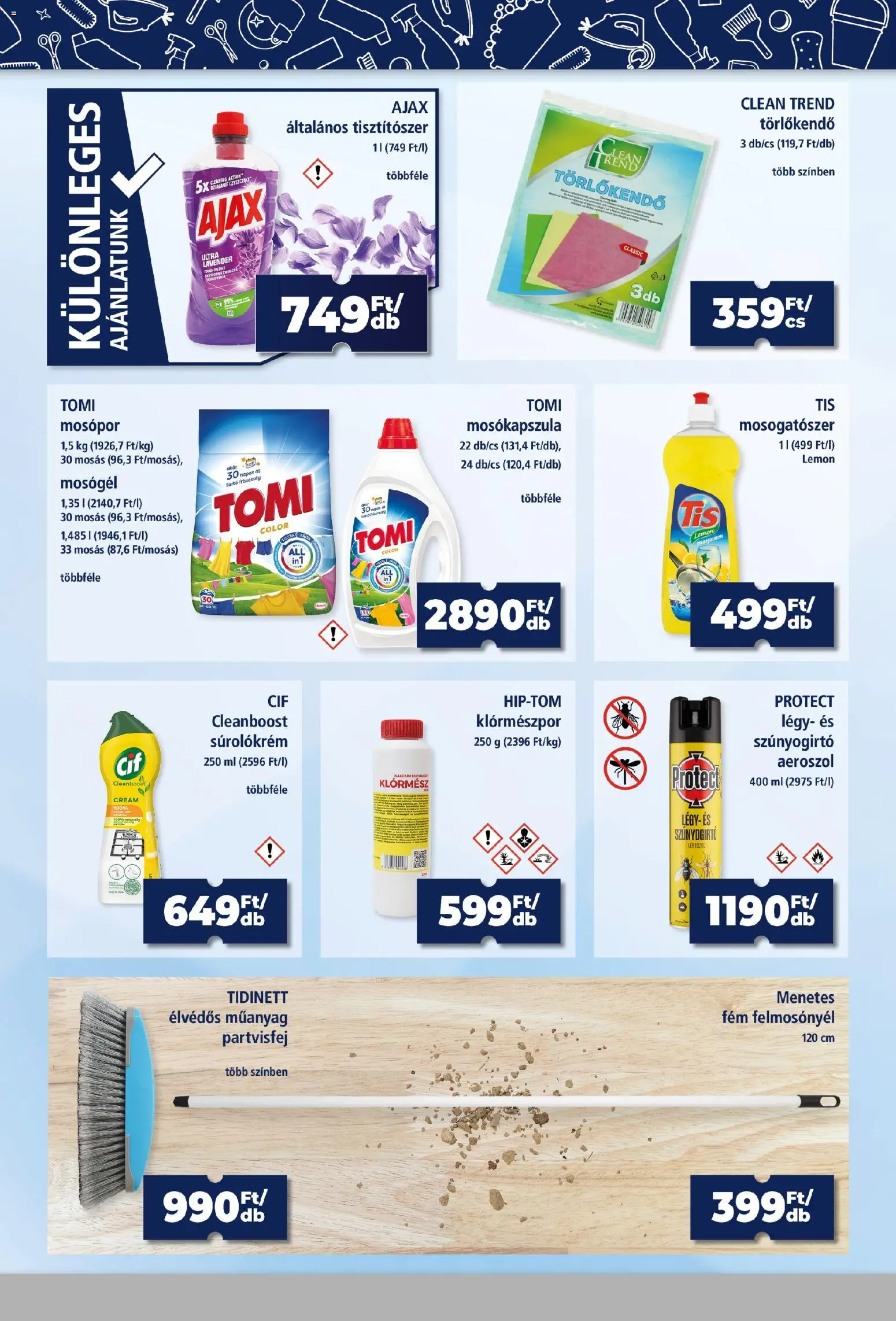 Goods Market akciós ujság - amely érvényes a következő dátumtól: 2026.07.16. | Oldal: 2 | Termékek: Törlőkendő, Mosógél, Mosókapszula, Mosogatószer