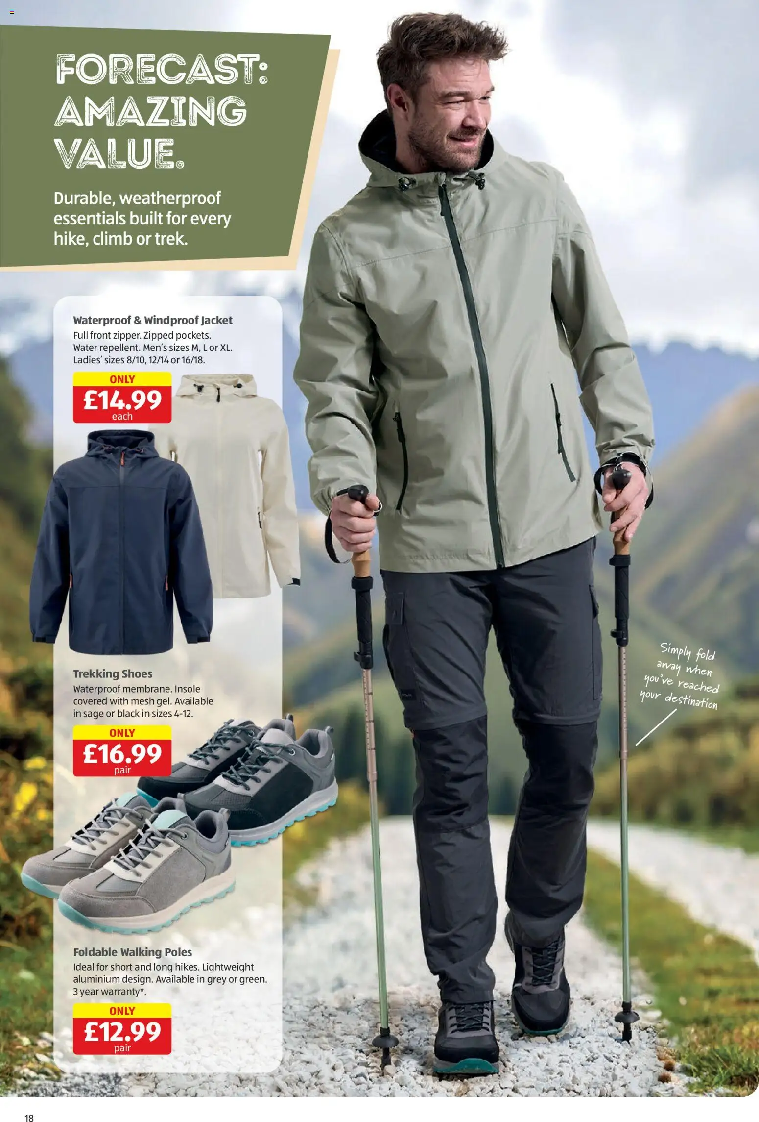 {H1} | Page: 18 | Products: Jacket, Shoes