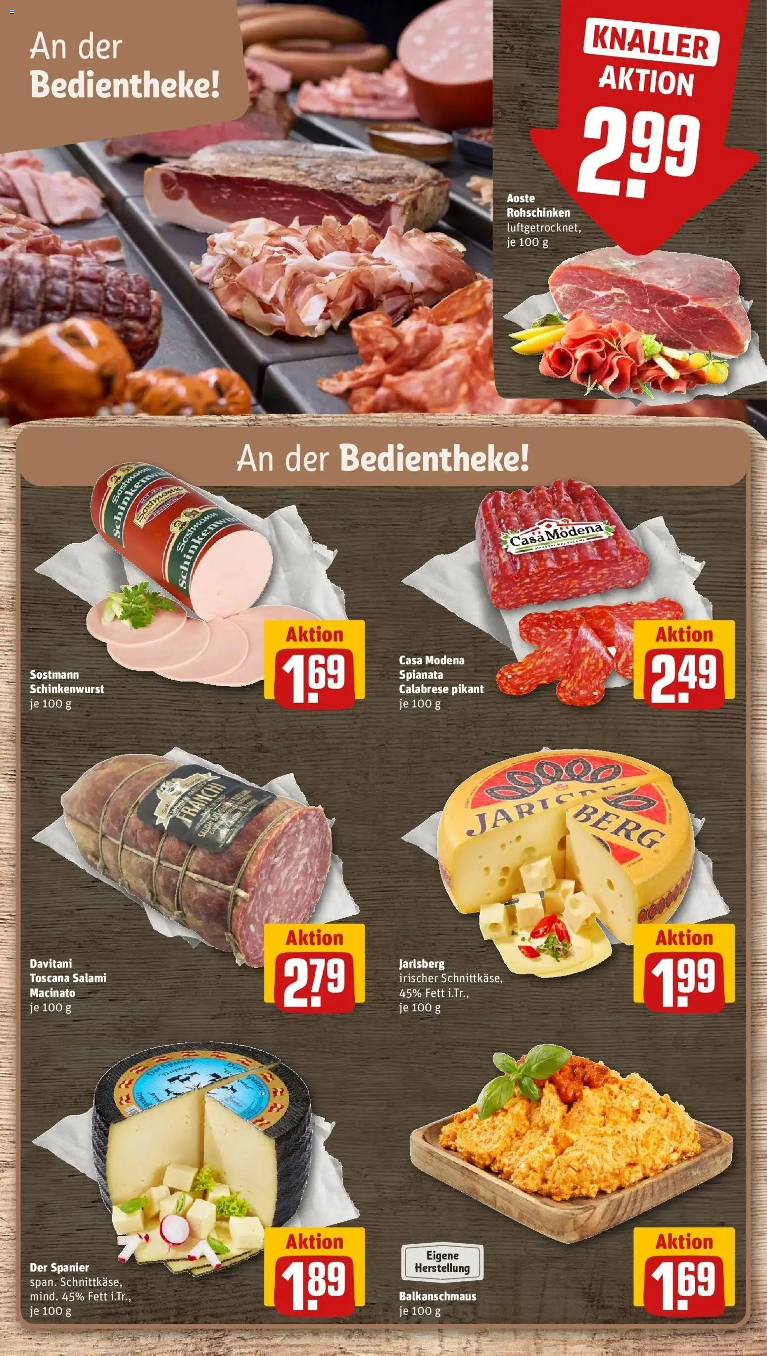 REWE Prospekt ab 17.08.2026 zum Blättern » Angebote | Seite: 15 | Produkte: Salami