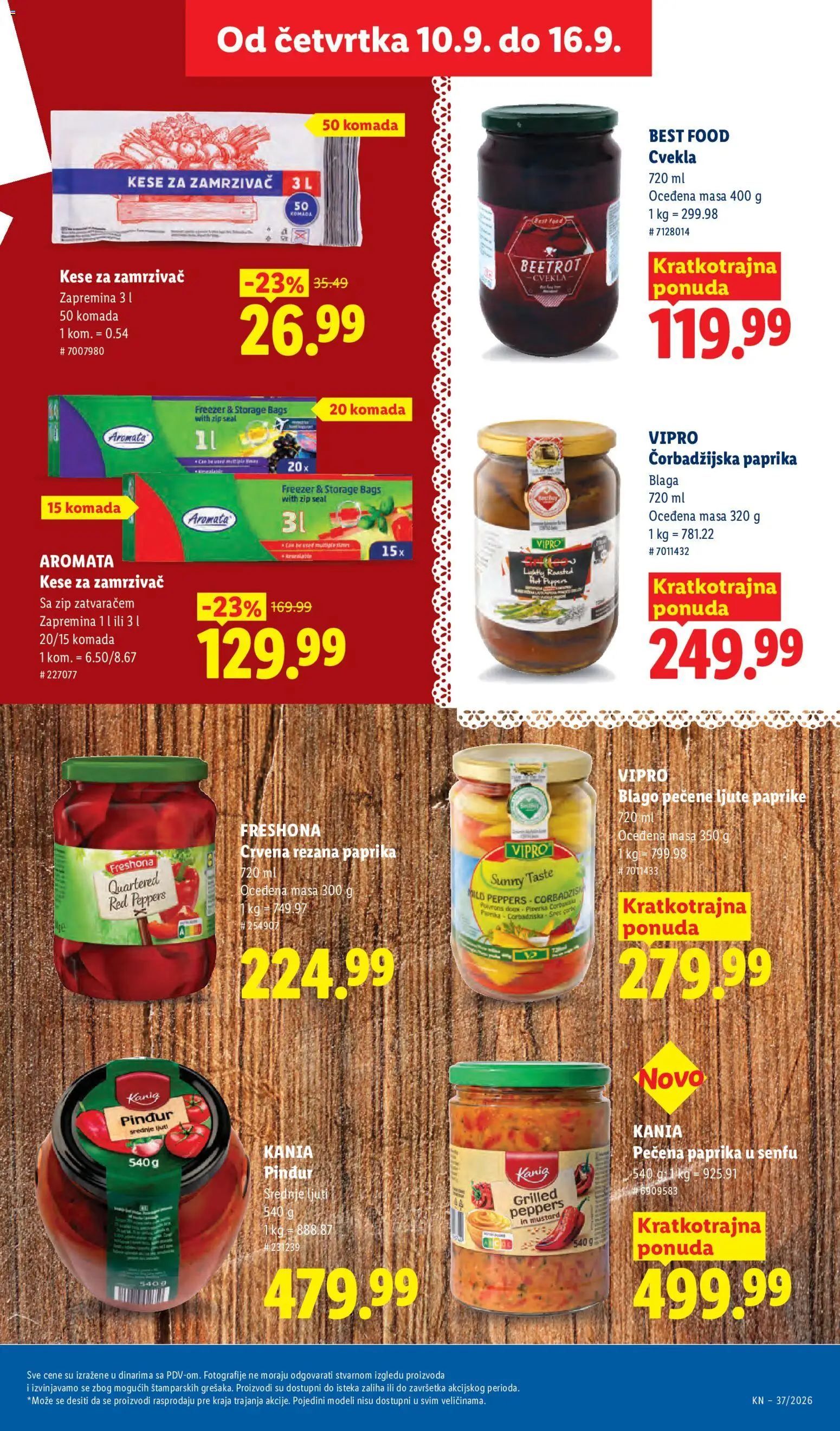 Lidl katalog - važi od 10.09.2026 | Strana: 45