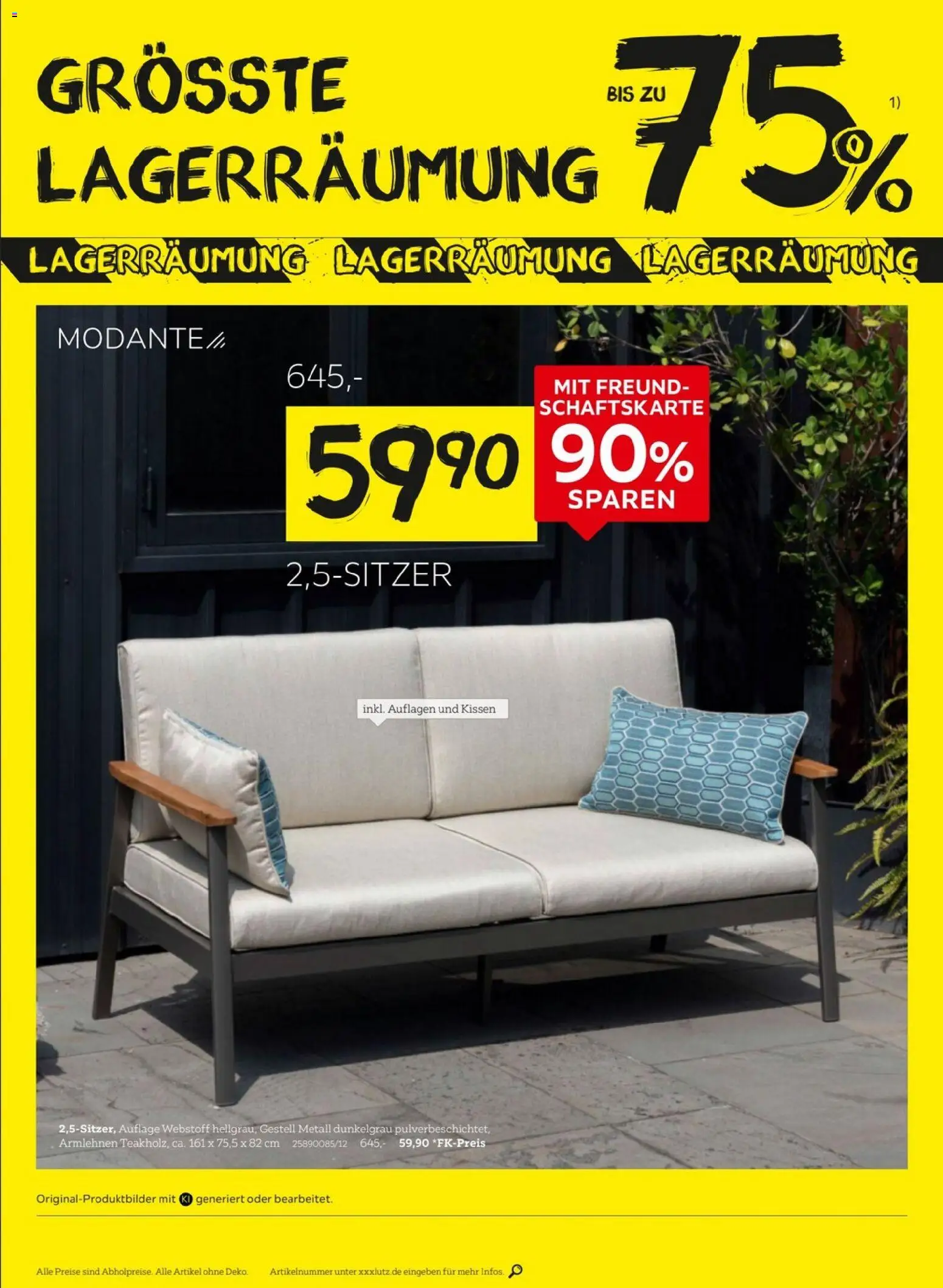 XXXLutz Größte Lagerräumung – gültig ab 26.09.2026 | Seite: 6 | Produkte: Kissen