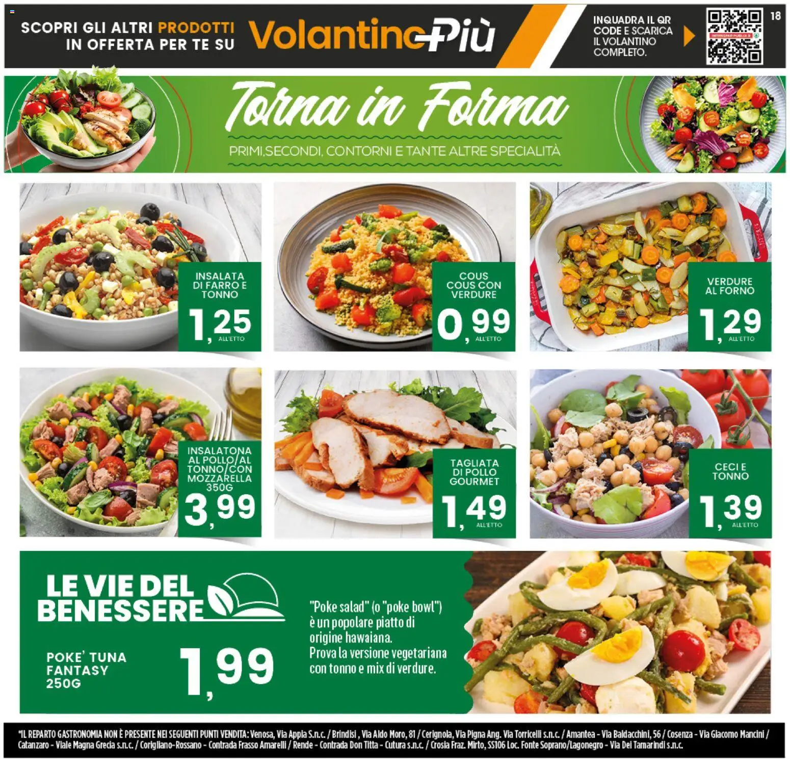 Volantino Interspar del 21/09/2026 | Pagina: 18 | Prodotti: Verdure, Contorni, Tonno, Piatto