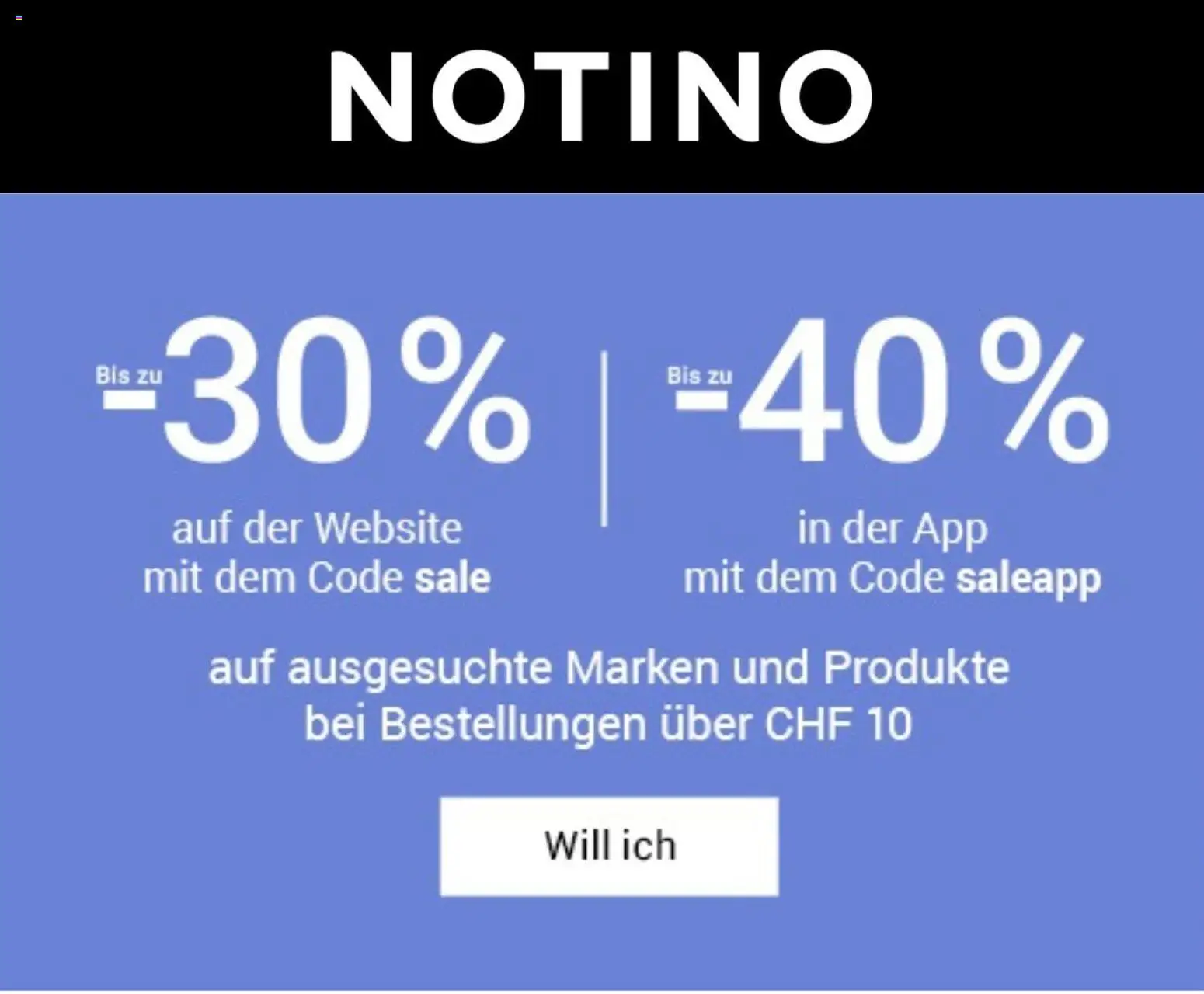 Notino – gültig ab 27.07.2026 | Seite: 1