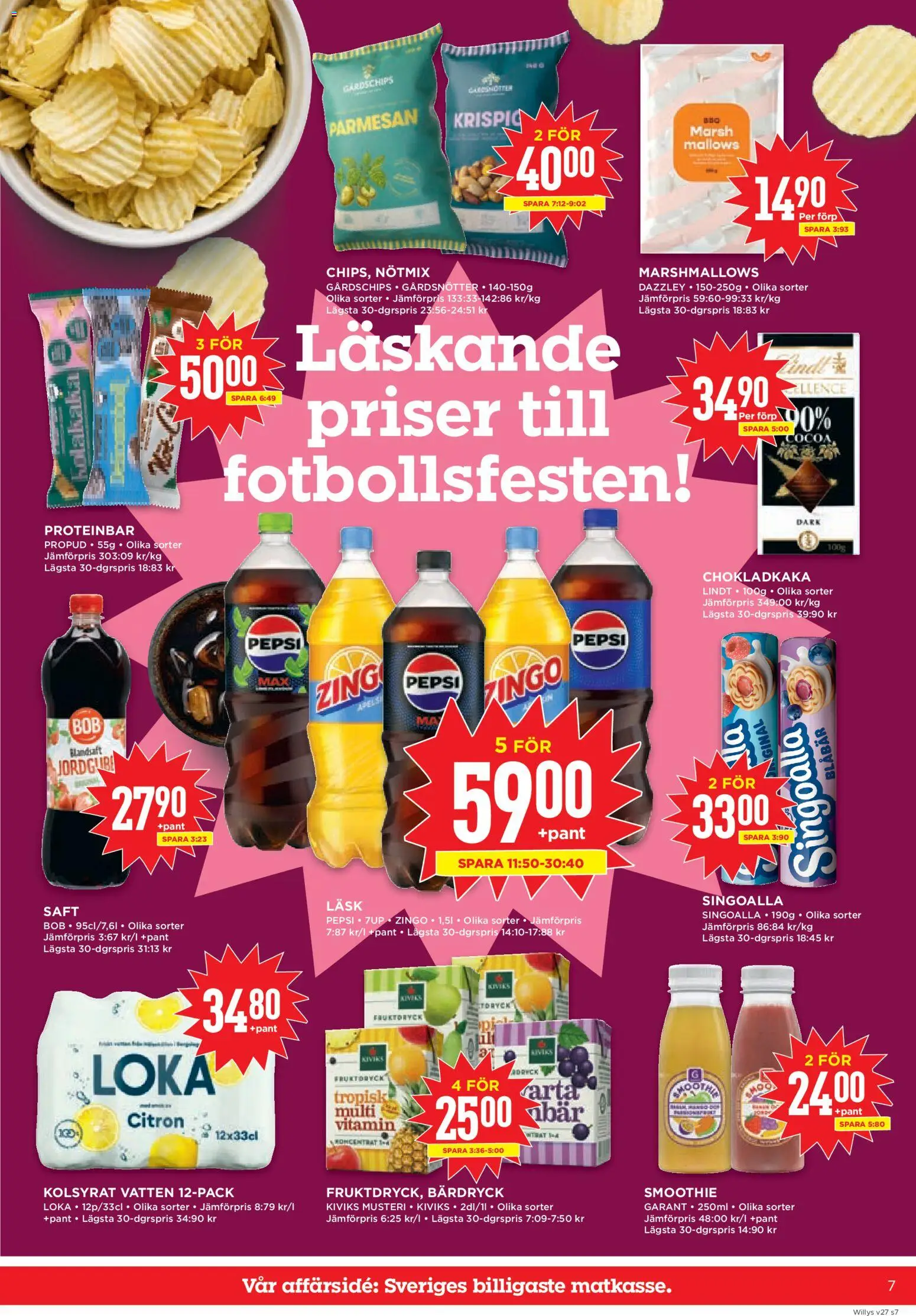 Willys reklamblad aktuell från 29/06/2026 | Sida: 7