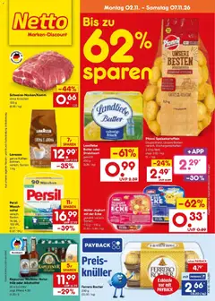 Netto Marken-Discount Prospekt Mistelbach ab 02.11.2026 gültig