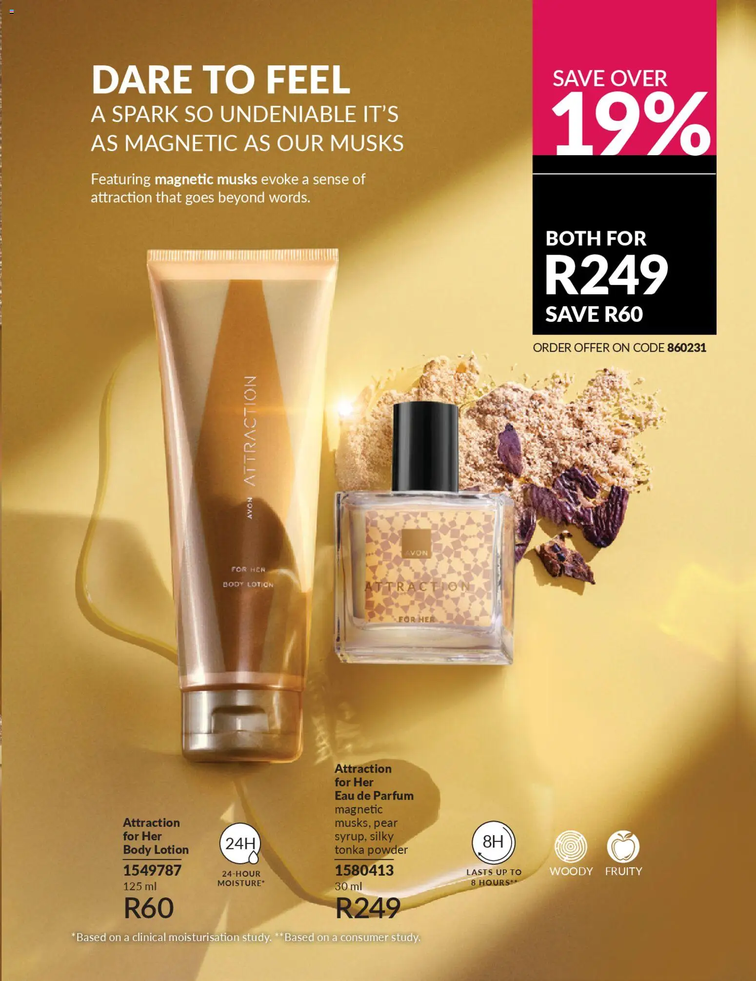 New Avon catalogue – valid from 01.04.2026 | Page: 45 | Products: Powder, Lotion