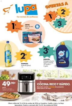 Vista previa Lupa Supermercados folleto válido desde el 15/10/2026
