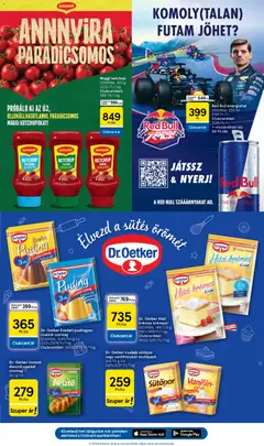 Tesco aktuális akciós újság - amely érvényes a következő dátumtól: 2026.08.27. | Oldal: 21 | Termékek: Pudingpor, Energiaital, Sütőpor, Vanillincukor