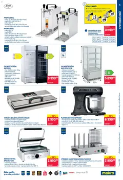 Náhled letáku Makro leták - Nepotravinové zboží od 22.04.2026 | Strana: 5 | Produkty: Kontaktní gril, Miska, Mixér, Desky