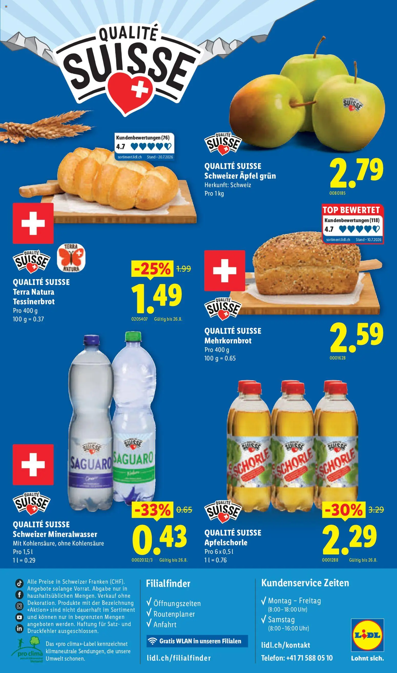 Lidl aktionen Qualité Suisse – gültig ab 20.08.2026 | Seite: 4