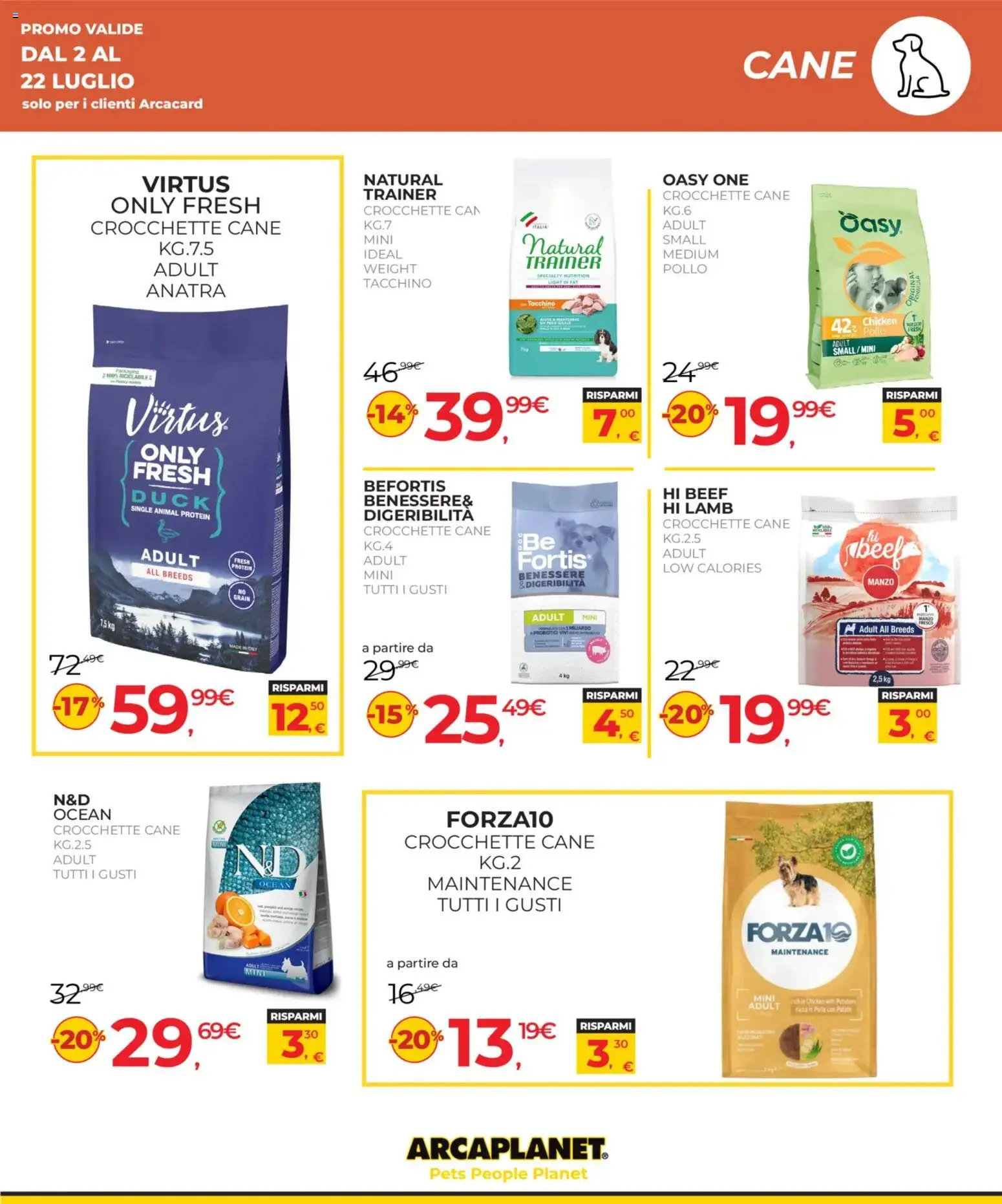 Volantino Arcaplanet del 02/07/2026 | Pagina: 15
