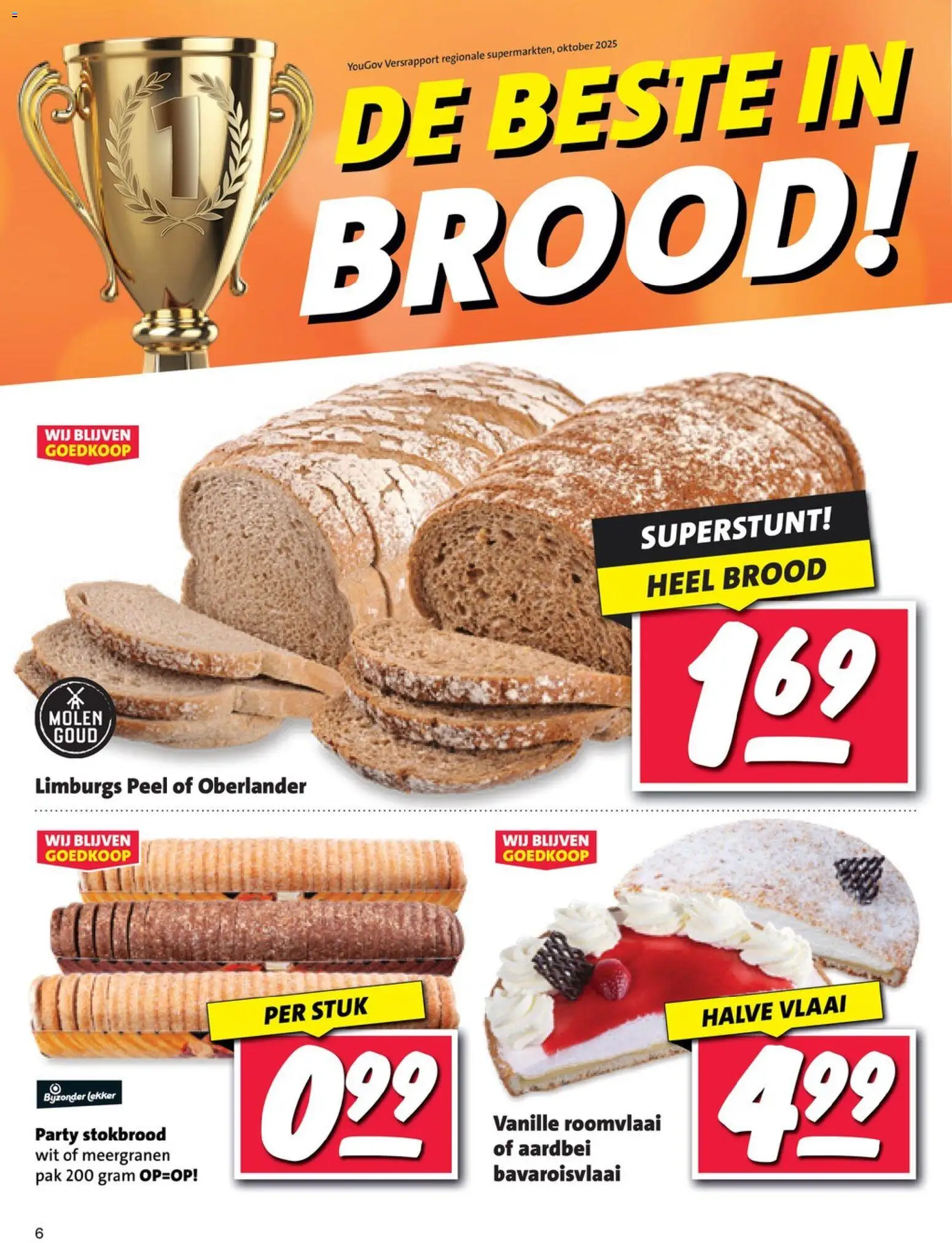 {H1} | Pagina: 6 | Producten: Brood, Stokbrood, Pavilon, Aardbei