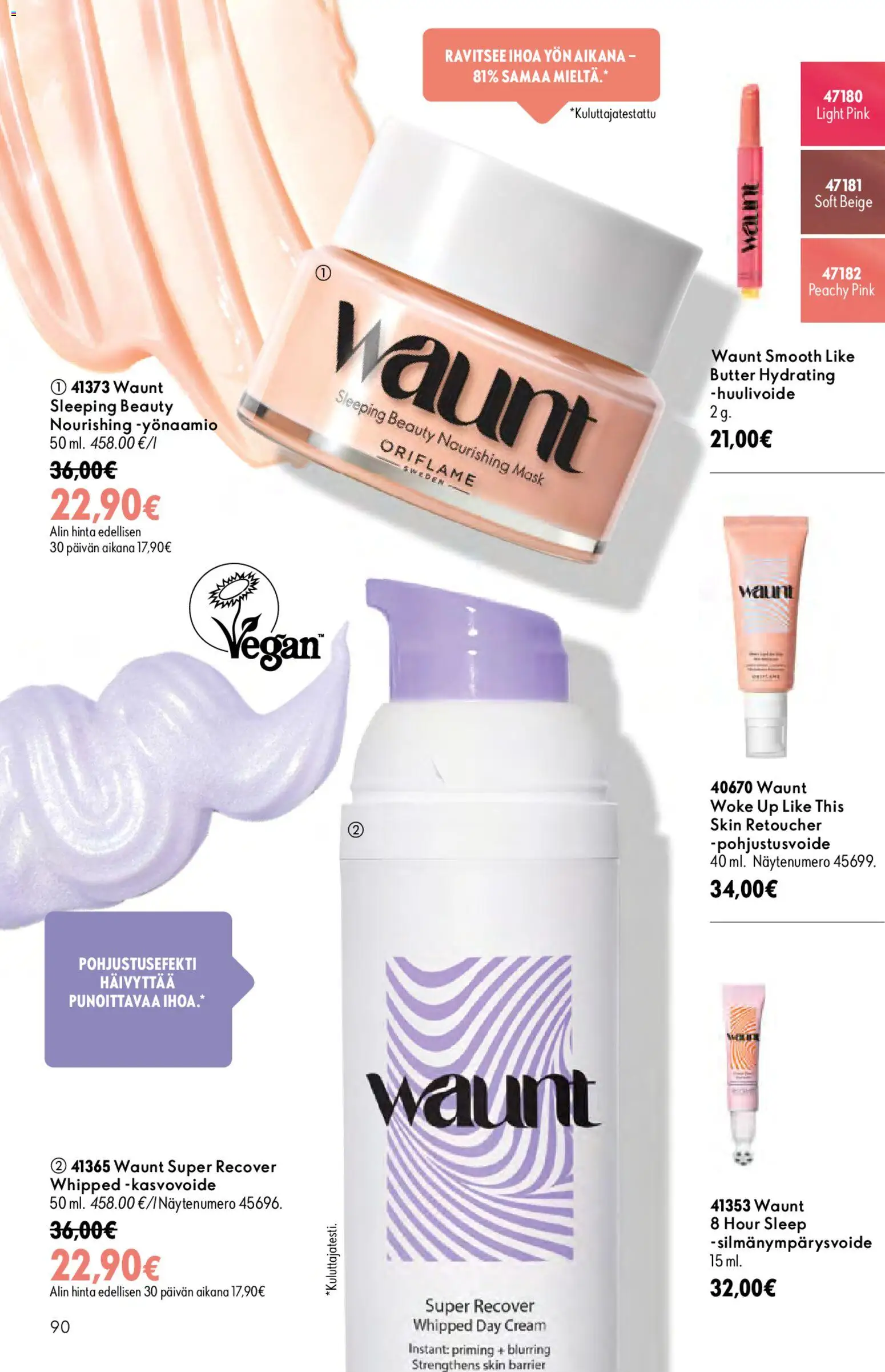 Oriflame - Esite 10 – voimassa 15/07/2026 alkaen | Sivu: 90