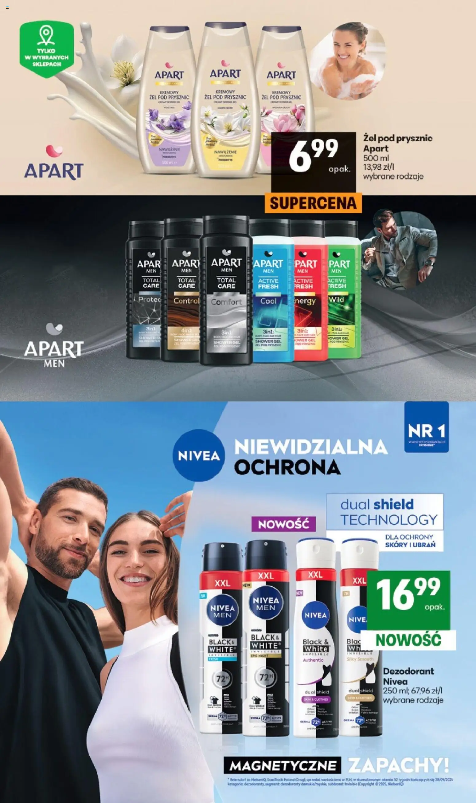 Delikatesy Centrum gazetka - Jesienne porządki od 17.09.2026 | Strona: 16 | Produkty: Prysznic, Żel pod prysznic, Dezodorant