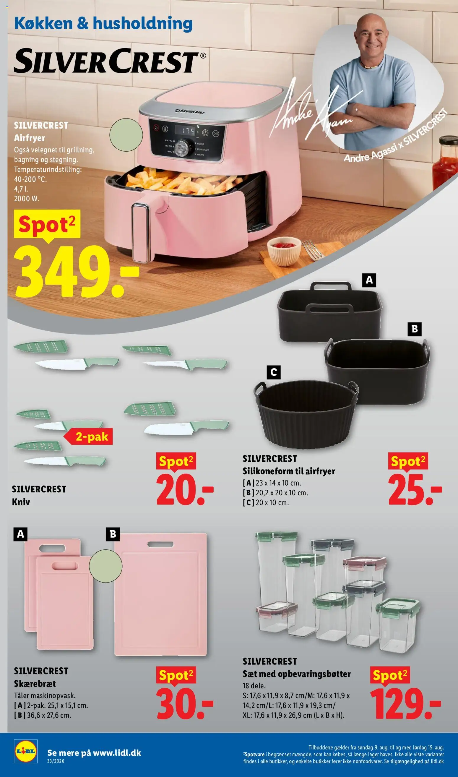 Lidl tilbudsavis – gyldig fra 09/08/2026 | Side: 36 | Produkter: Creme fraiche, Chips, Majs, Taco
