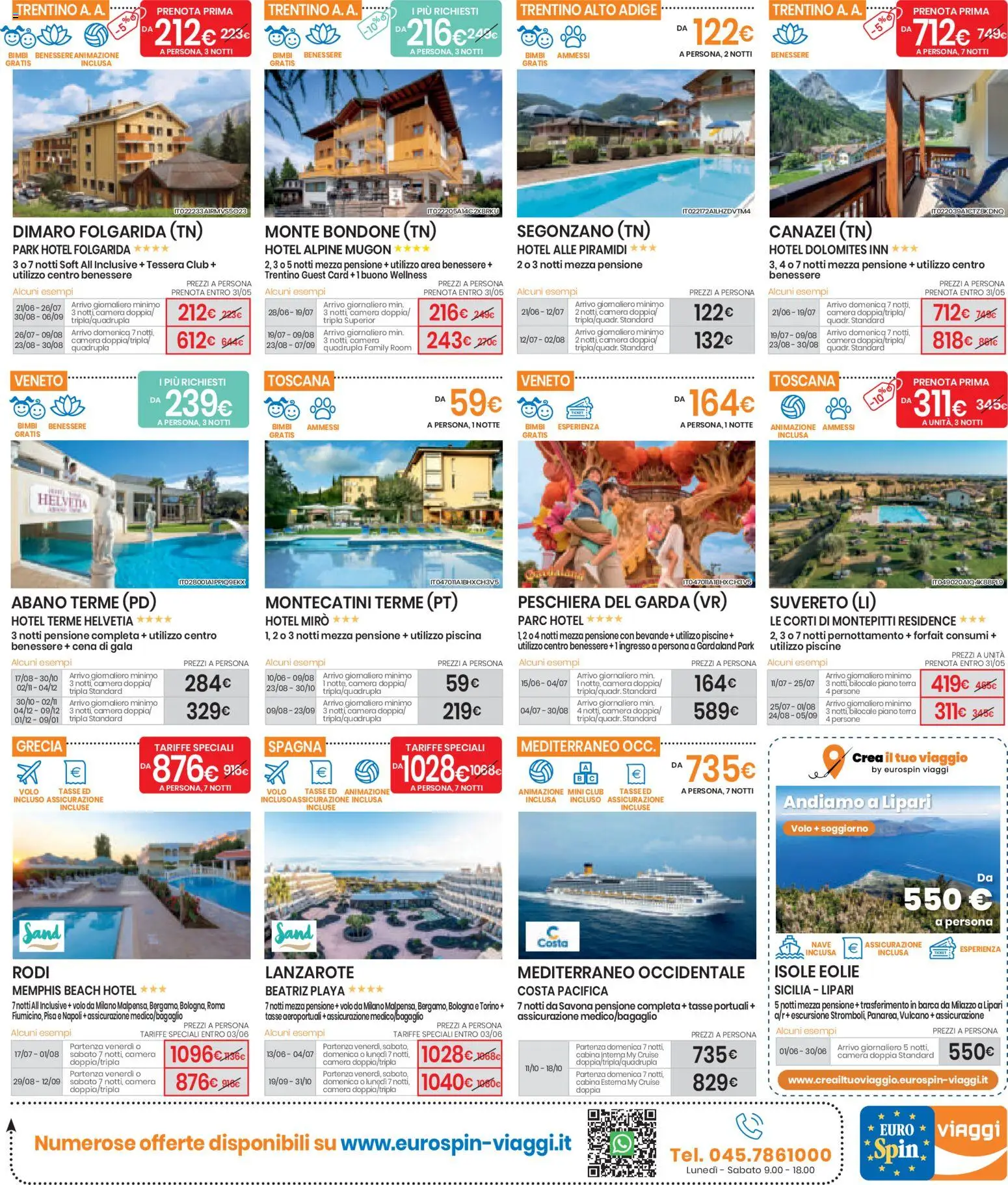 Volantino Eurospin del 18.05.2026 | Pagina: 2 | Prodotti: Piscina, Terra