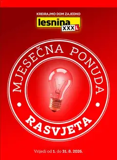 Lesnina Katalog - Pregled kataloga iz trgovine Lesnina, vrijedi od 01.08.2026