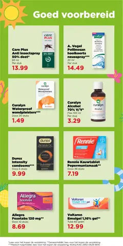Voltaren Emulgel 1,16% gel**, Tube 60 gram - Voorbeeld van een folder van Plus, geldig van 01-07-2026 | Pagina: 43