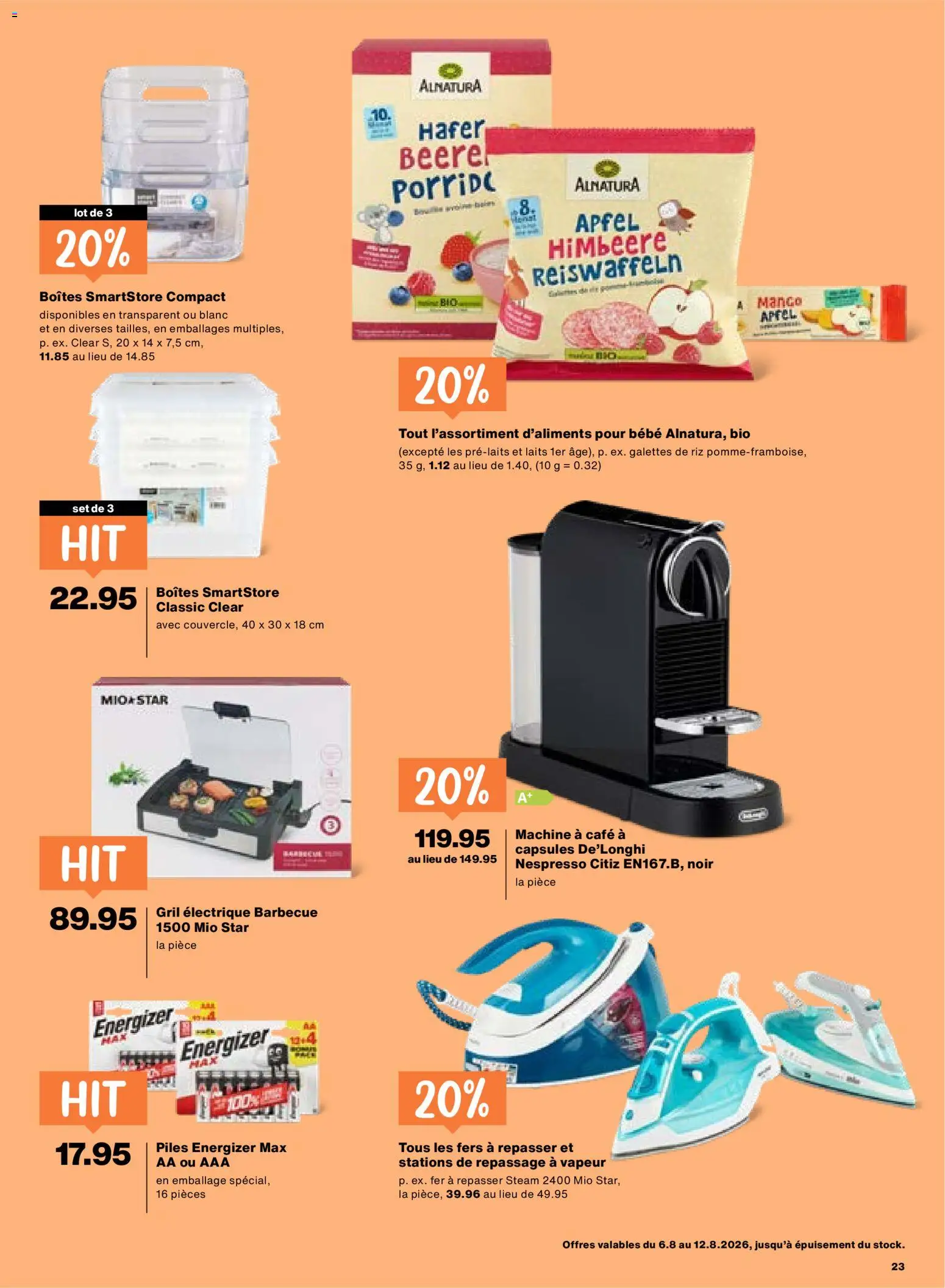 Migros aktionen FR – gültig ab 06.08.2026 | Seite: 23