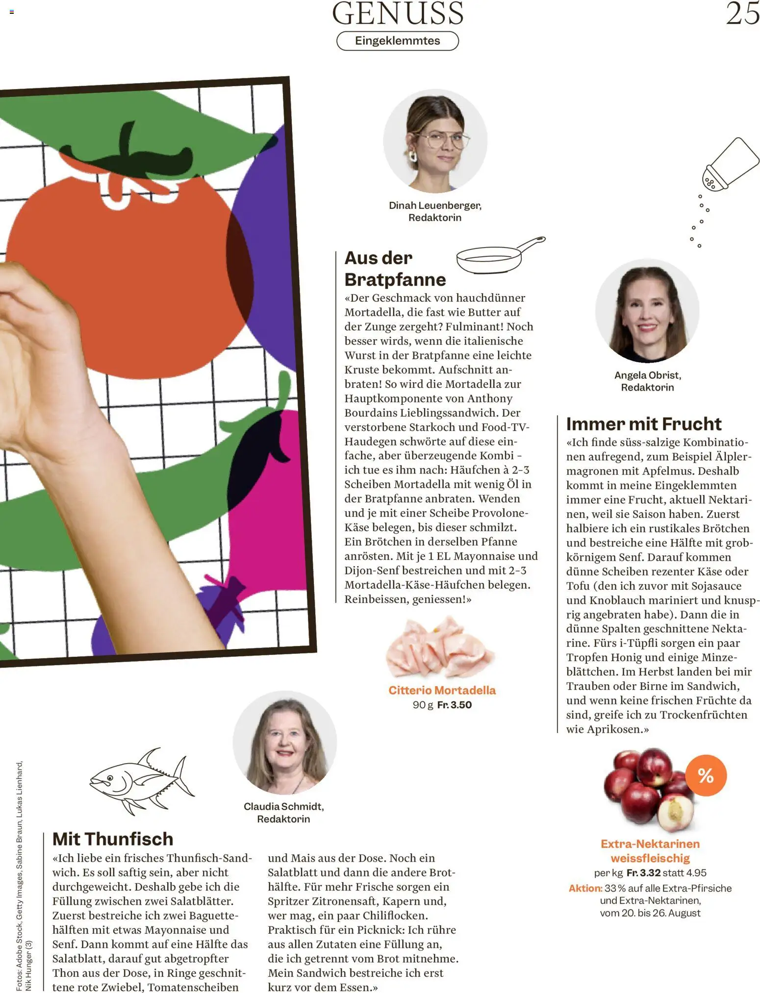 Migros aktionen Magazin – gültig ab 19.08.2026 | Seite: 25