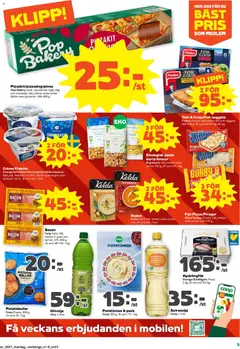 Stora Coop erbjudanden - Förhandsvisning av reklamblad från butik Stora Coop aktuell från 29/06/2026 | Sida: 5 | Produkter: Creme fraiche, Potatisbullar, Olivolja, Soppa