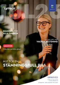 Lyreco erbjudanden julfolder - Förhandsvisning av reklamblad från butik Lyreco aktuell från 16/09/2026