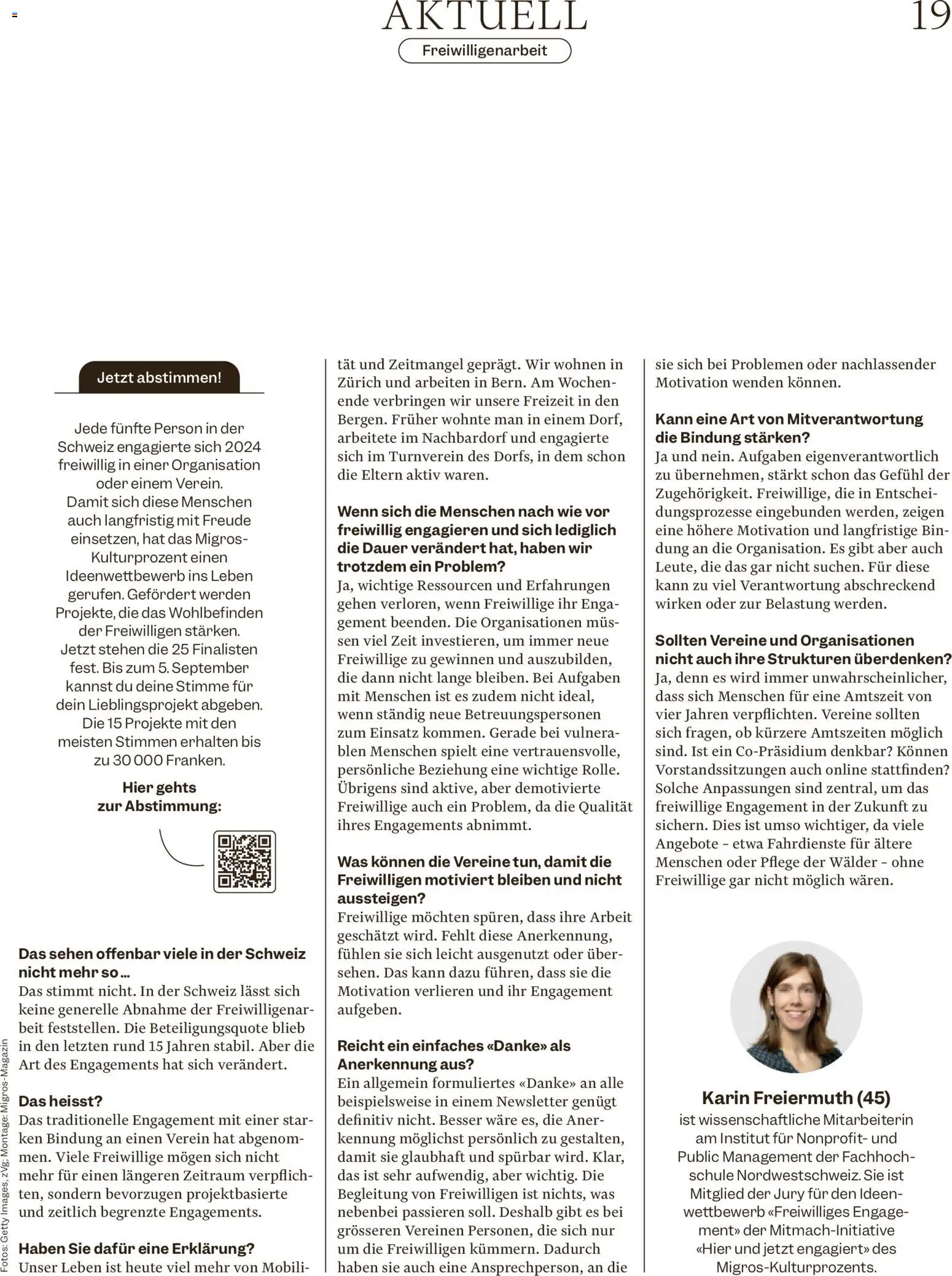 Migros aktionen Magazin – gültig ab 26.08.2026 | Seite: 19