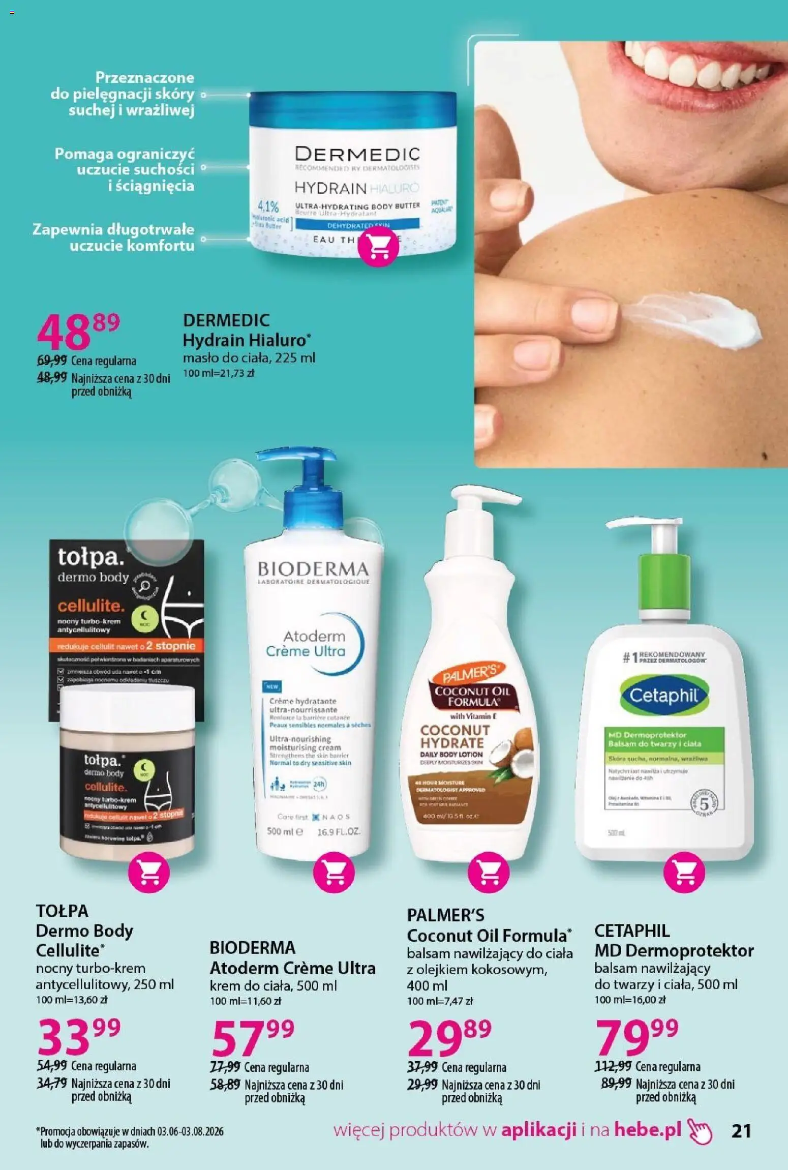 Hebe gazetka - Katalog od 19.06.2026 | Strona: 21