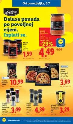 DELUXE Papar u mlincu, DELUXE Papar u mlincu 85g ili 100 g - Pregled kataloga iz trgovine Lidl, vrijedi od 06.07.2026 | Stranica: 20