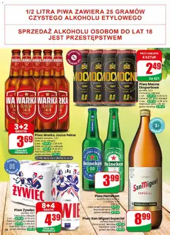Pogląd oferty "Piwo Warka Jasne Pełne, butelka zwrotna, 0,5 l" - ważna od 17.06.2026 | Strona: 68