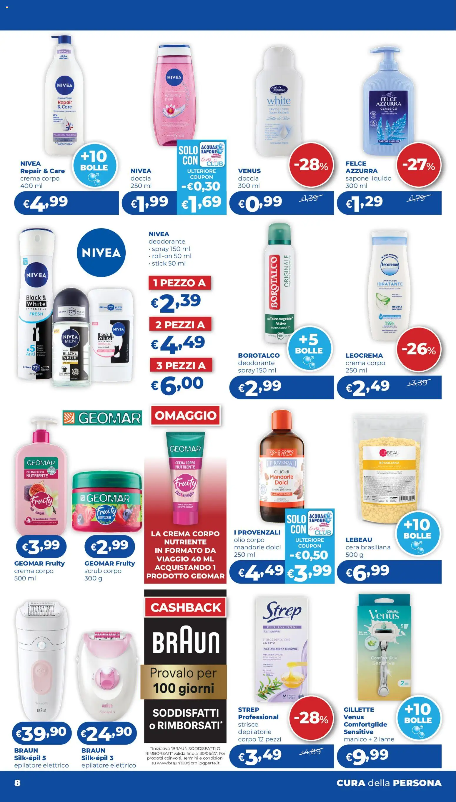 Volantino Acqua e Sapone del 13/08/2026 | Pagina: 8