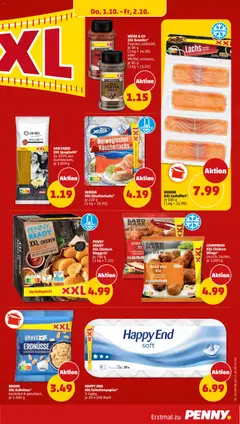 BRAVO XXL Erdnüsse*, Geröstet & gesalzen, je 1.000 g ab 28.09.2026 gültig | Seite: 41 | Produkte: Erdnüsse, Spaghetti, Lachs, Räucherlachs